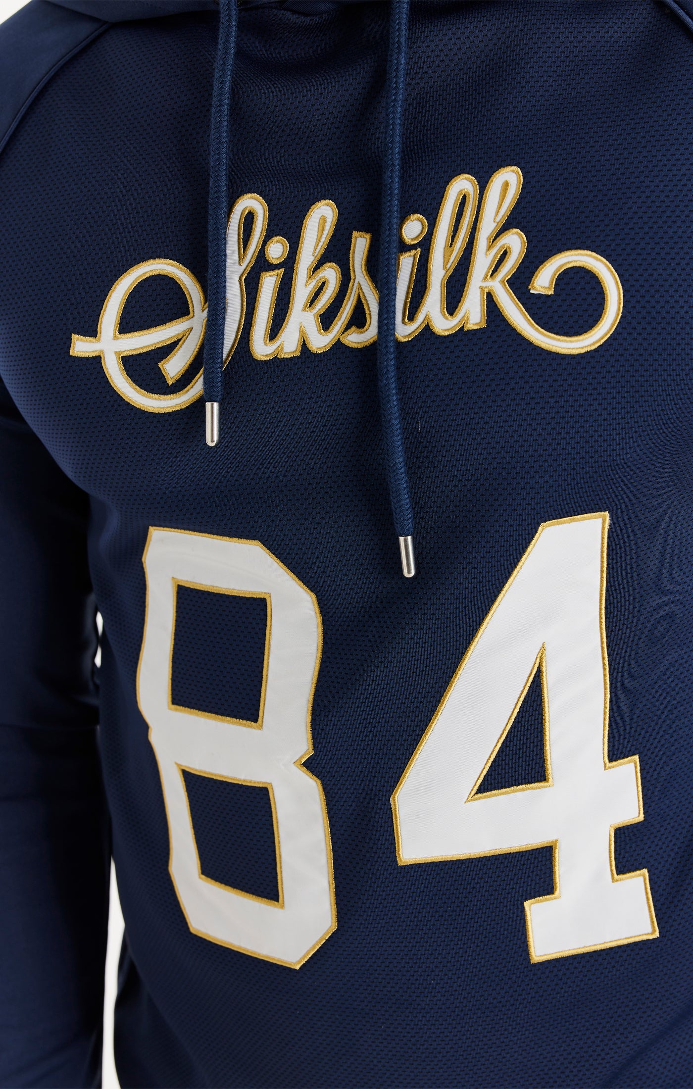 Load image into Gallery viewer, Navy Overhead Retro Sports Hoodie (1)