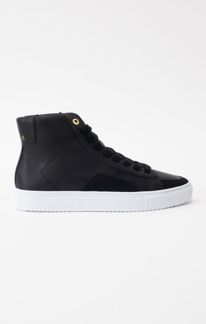 Load image into Gallery viewer, Black High-Top Classic Trainer