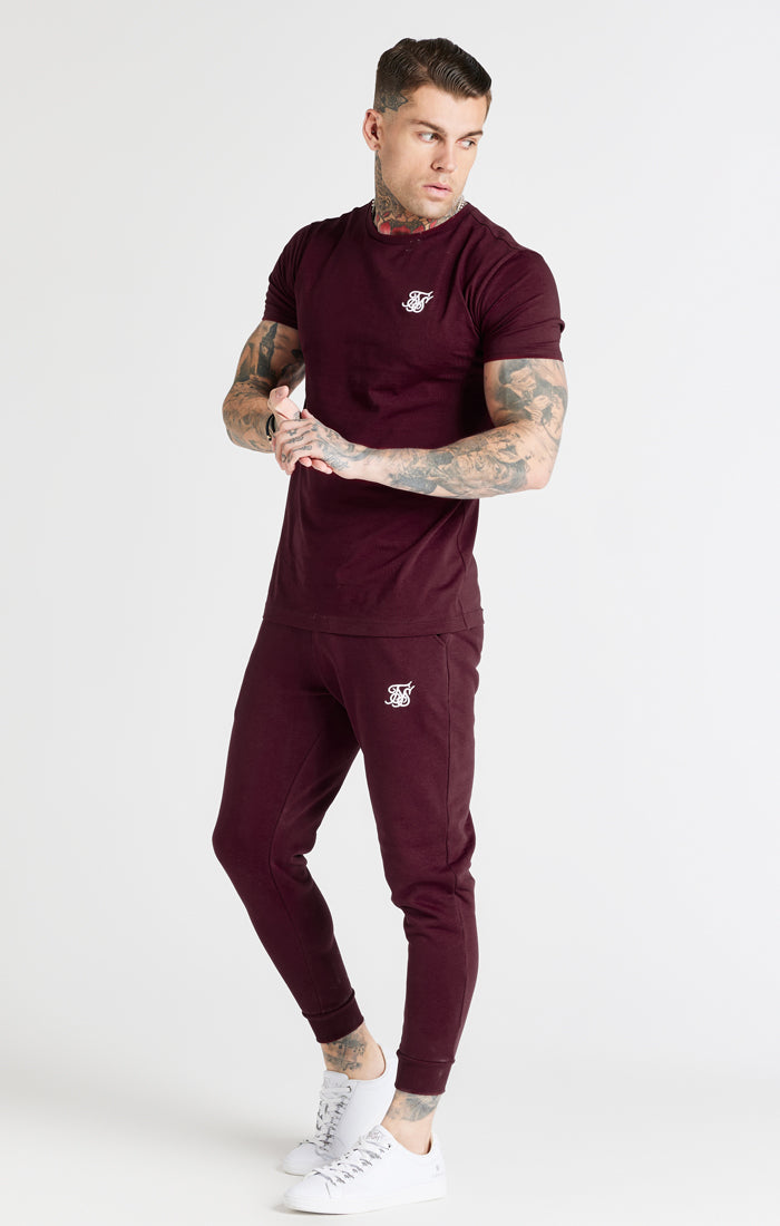 Load image into Gallery viewer, Burgundy Muscle Fit T-Shirt (3)