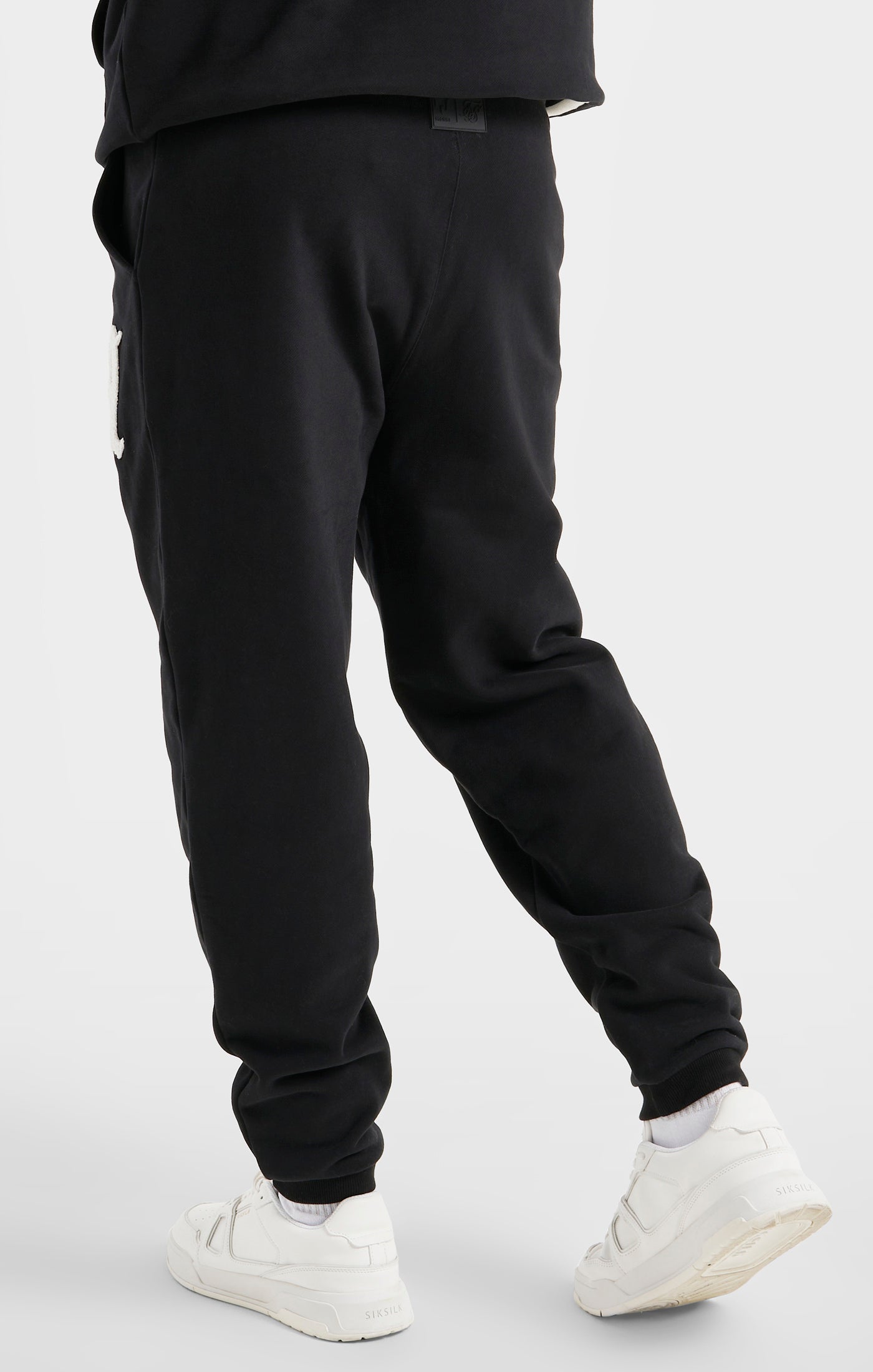 Load image into Gallery viewer, Messi x SikSilk Black Logo Pant (3)