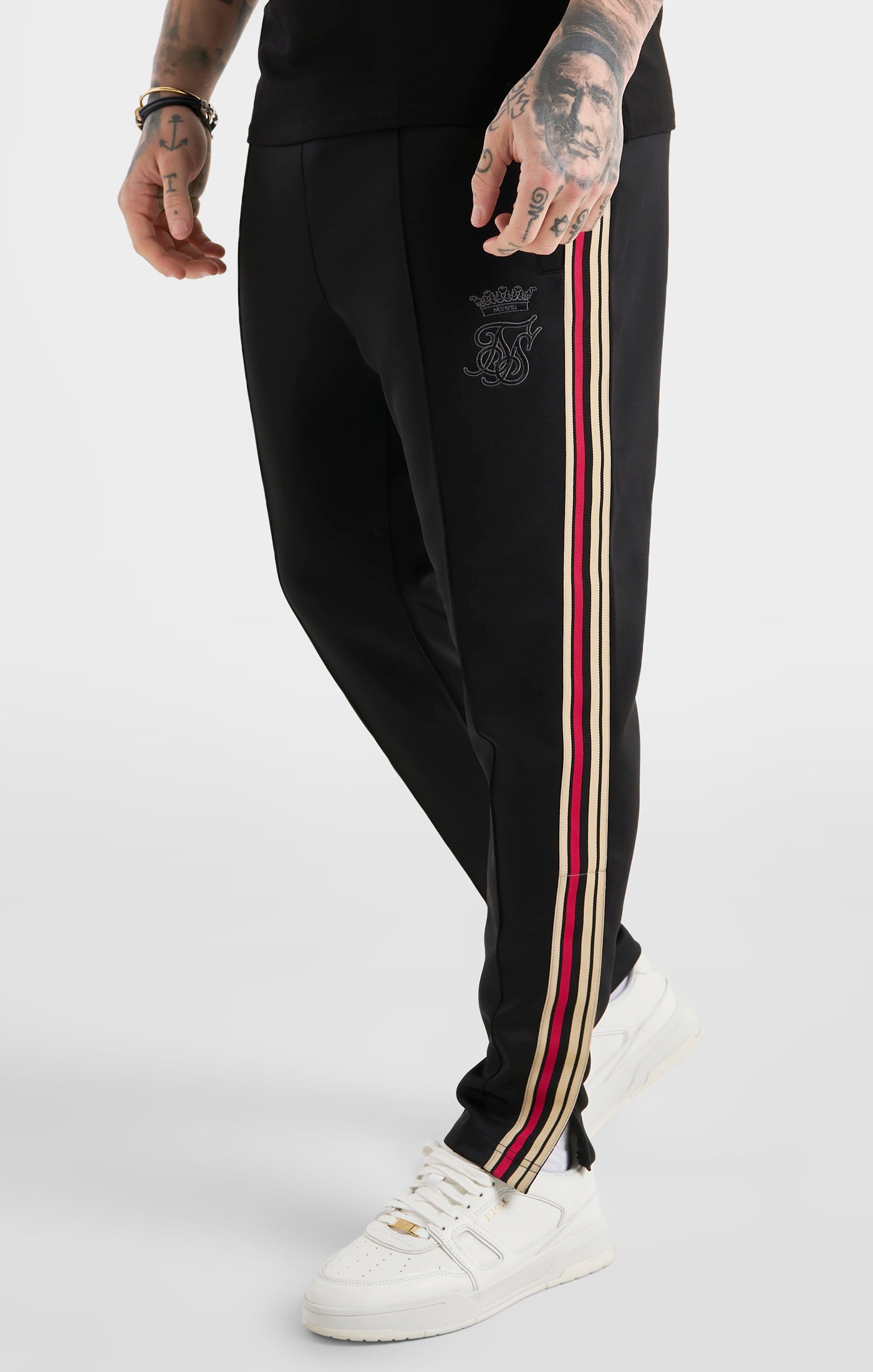 Load image into Gallery viewer, Messi x SikSilk Loose Fit Pant - Black