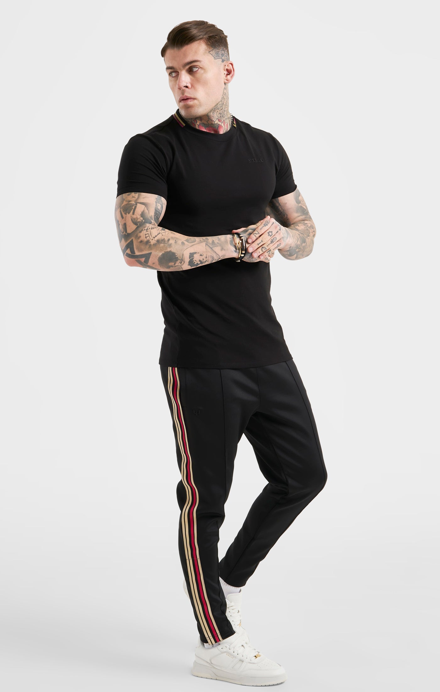 Load image into Gallery viewer, Messi x SikSilk Loose Fit Pant - Black (2)