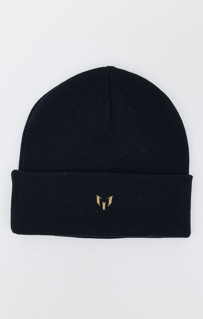 Load image into Gallery viewer, Black Messi x SikSilk Woven Badge Beanie (3)