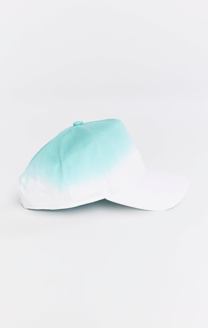 Load image into Gallery viewer, Teal Fade Cotton Trucker Cap (2)