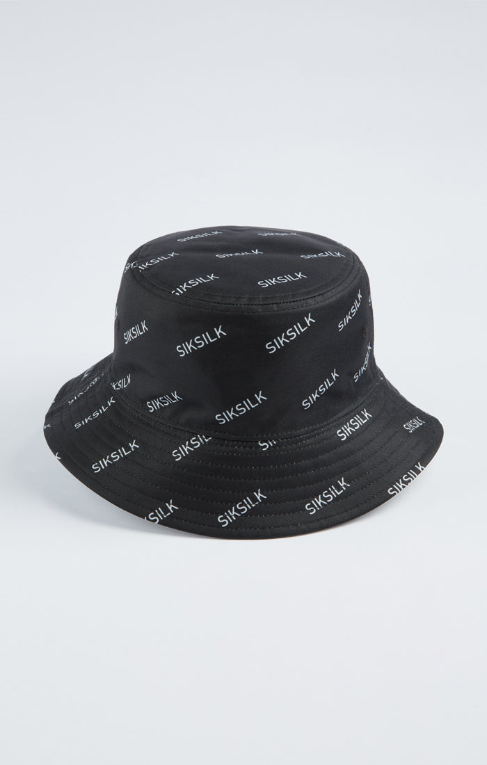 Load image into Gallery viewer, Black Reverse Aop Bucket Hat (1)