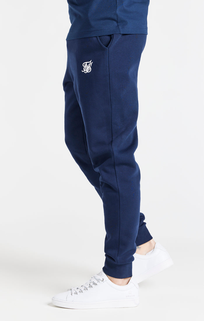 Load image into Gallery viewer, Navy Essential Cuffed Jogger (1)