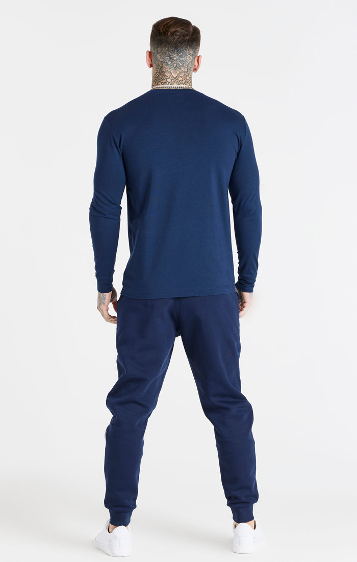 Load image into Gallery viewer, Navy Essential Cuffed Jogger (4)