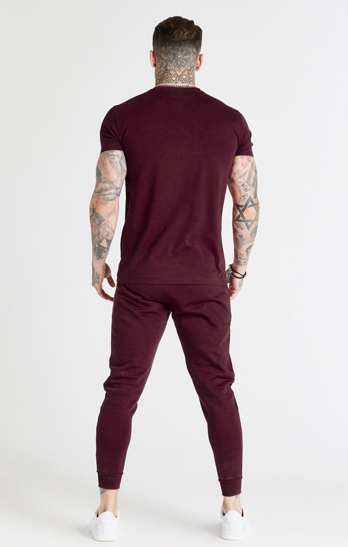 Load image into Gallery viewer, Burgundy Essential Cuffed Jogger (4)