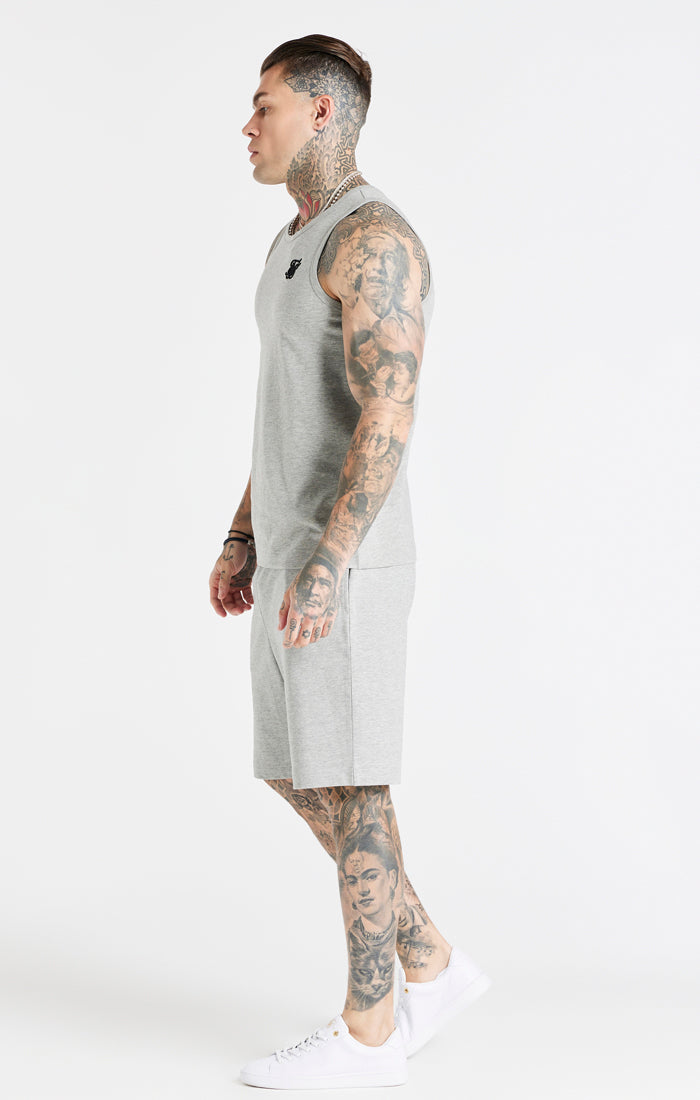 Load image into Gallery viewer, Grey Marl Essential Vest (2)