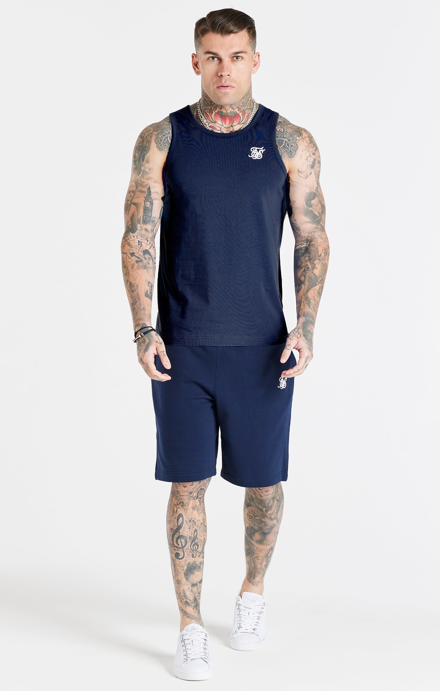 Load image into Gallery viewer, Navy Essential Vest (2)