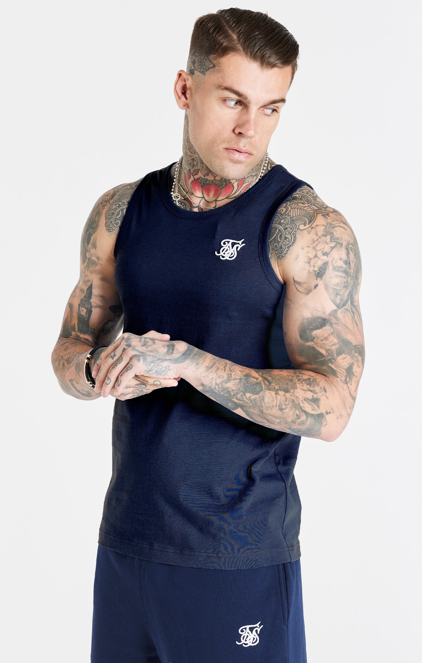 Load image into Gallery viewer, Navy Essential Vest (1)