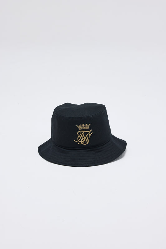Black Messi x SikSilk Embroidered Bucket Hat