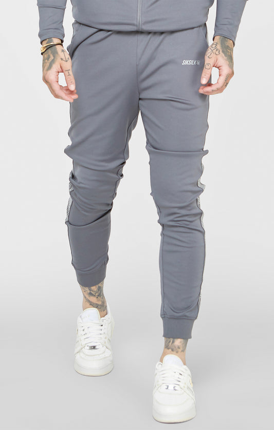 Grey Sports Cuffed Pant