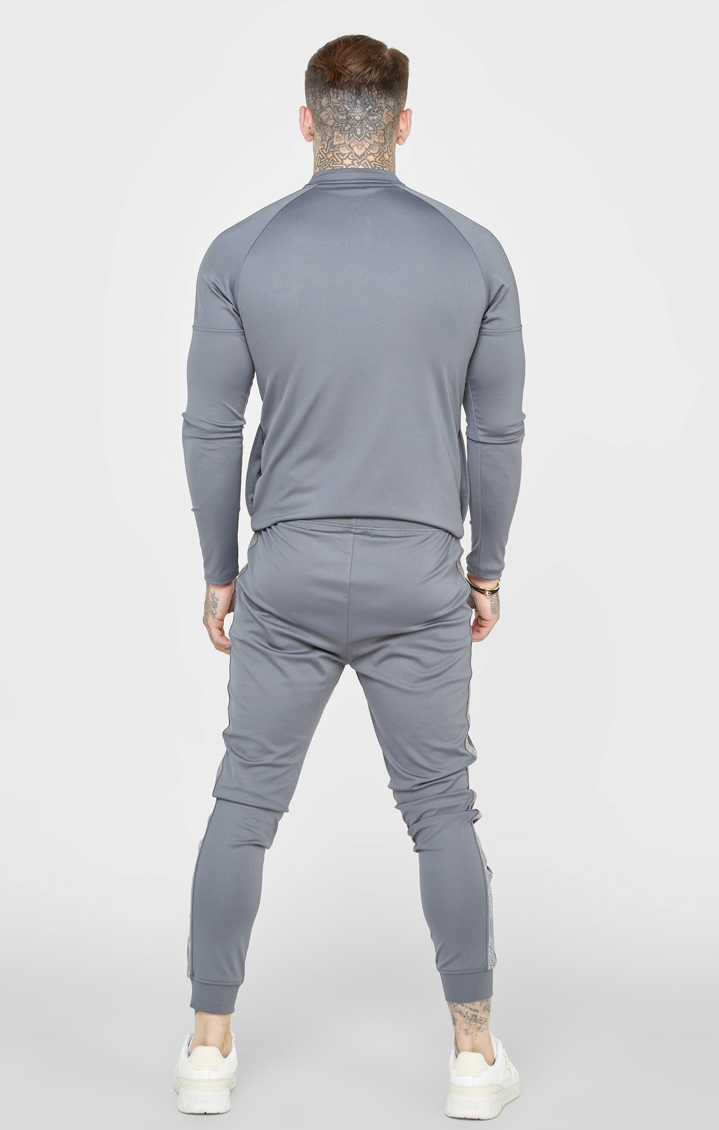 Load image into Gallery viewer, Grey Sports Cuffed Pant (4)