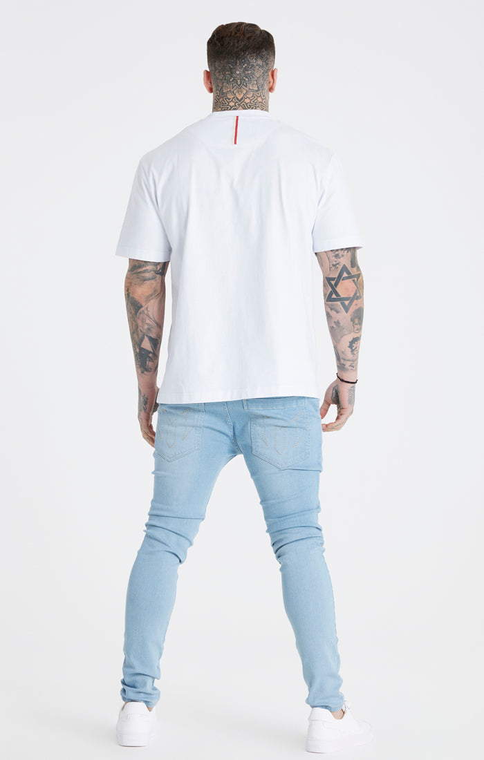Load image into Gallery viewer, Messi x SikSilk White Oversized T-Shirt (4)