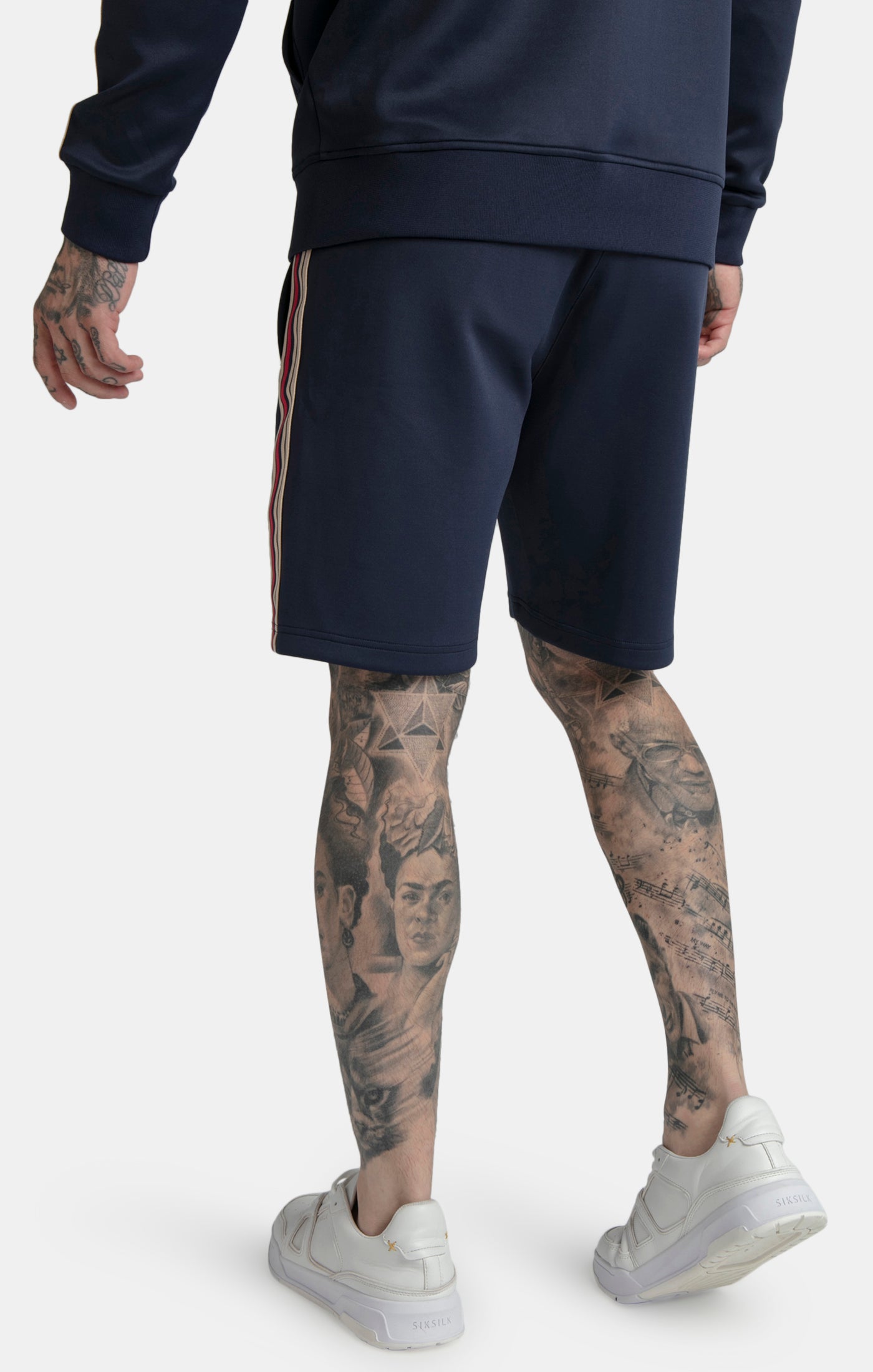 Load image into Gallery viewer, Messi x SikSilk Navy Loose Fit Short (2)
