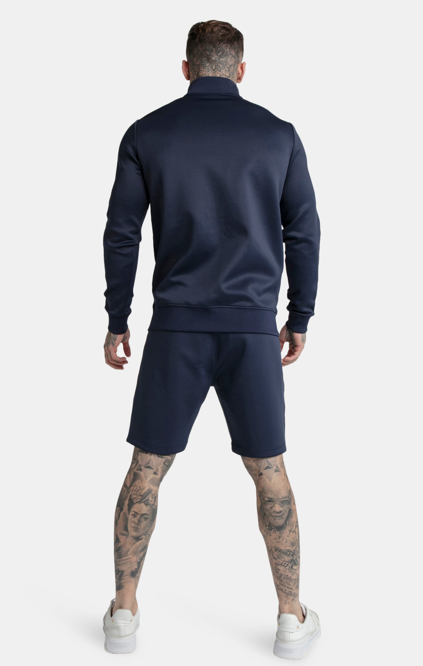 Load image into Gallery viewer, Messi x SikSilk Navy Loose Fit Short (4)