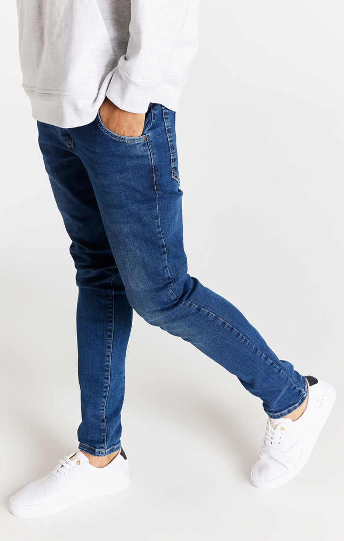 Load image into Gallery viewer, Blue Slim Fit Jean (1)
