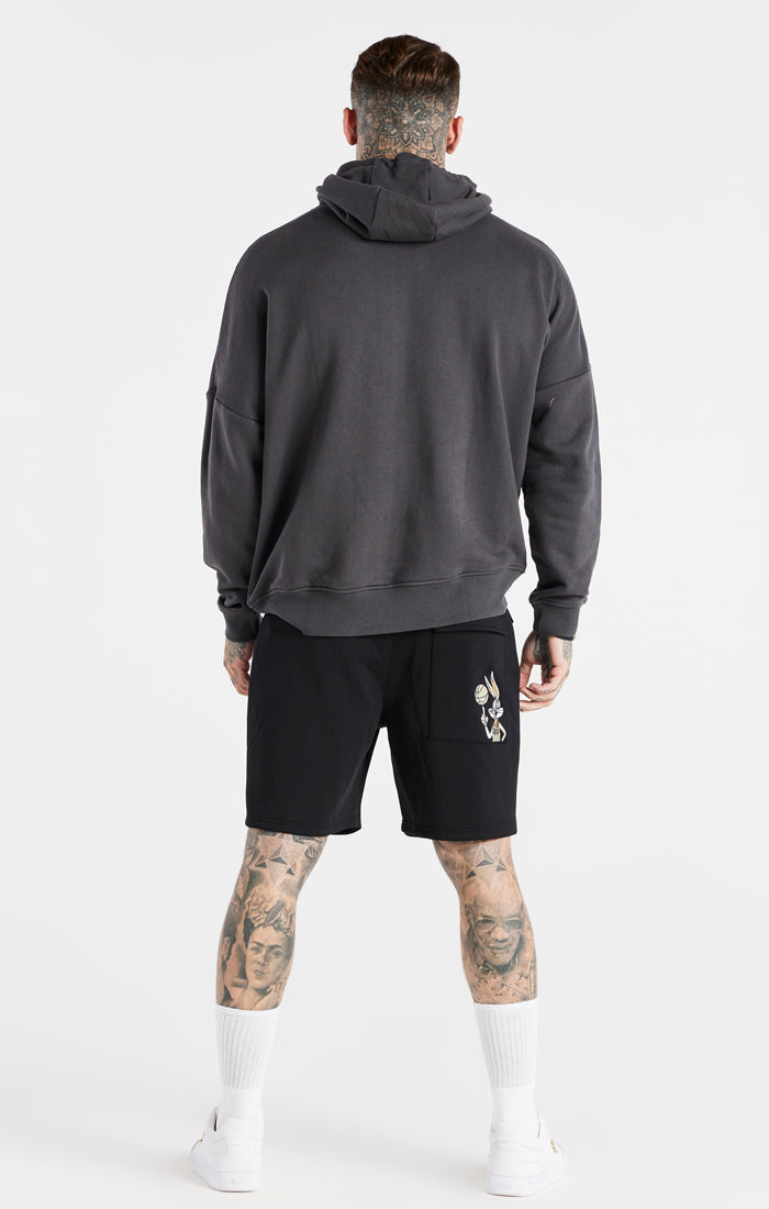 Load image into Gallery viewer, Grey Space Jam x SikSilk Oversized Hoodie (4)