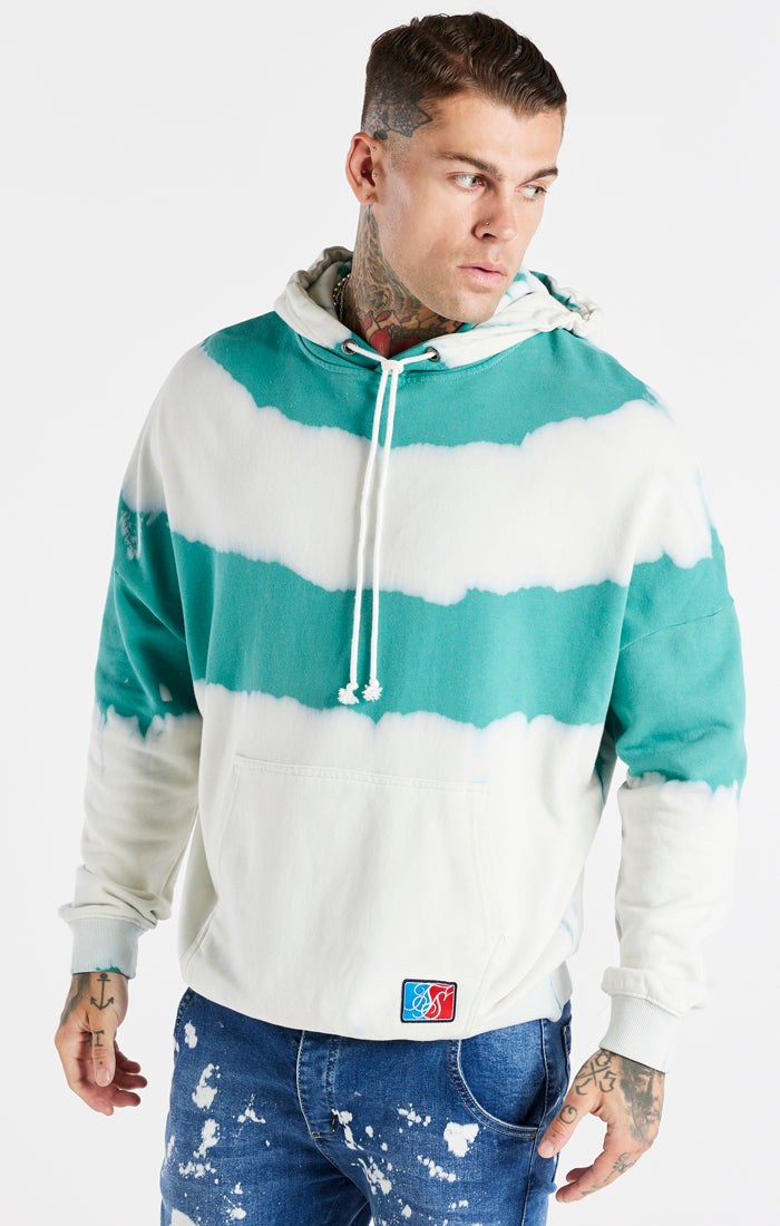 Load image into Gallery viewer, Teal Space Jam x SikSilk Marble Wash Oversized Hoodie