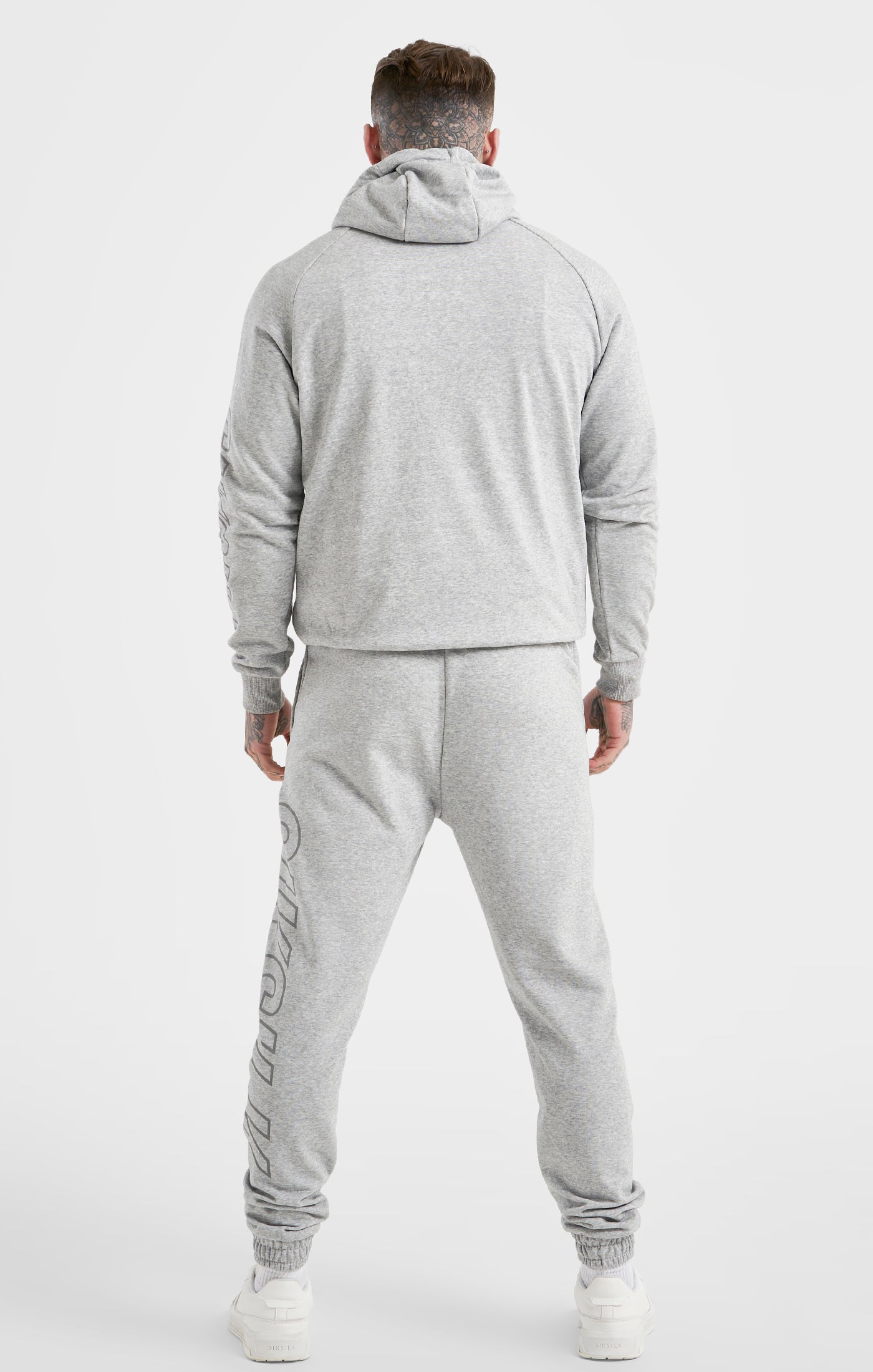 Load image into Gallery viewer, Grey Marl Track Pant (3)