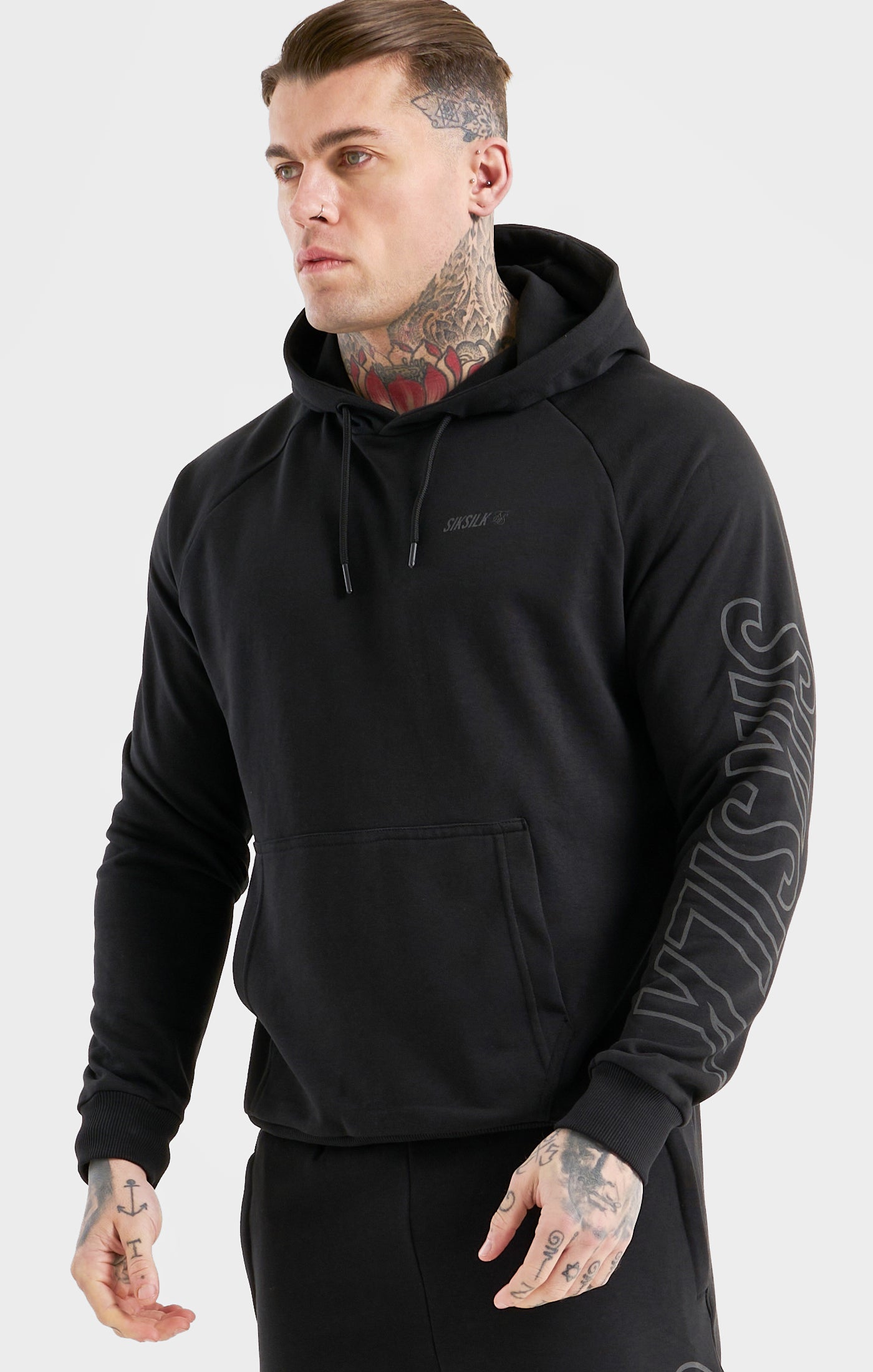 Load image into Gallery viewer, Black Sports Hoodie