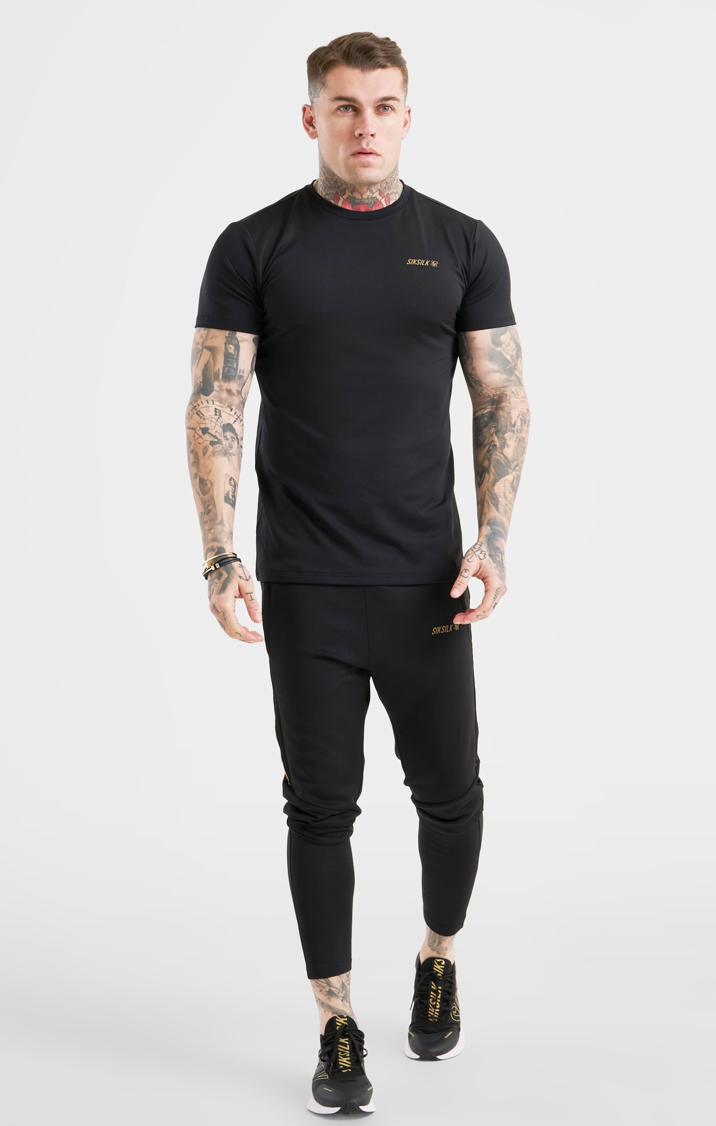 Load image into Gallery viewer, Black Sports Poly T-Shirt (3)