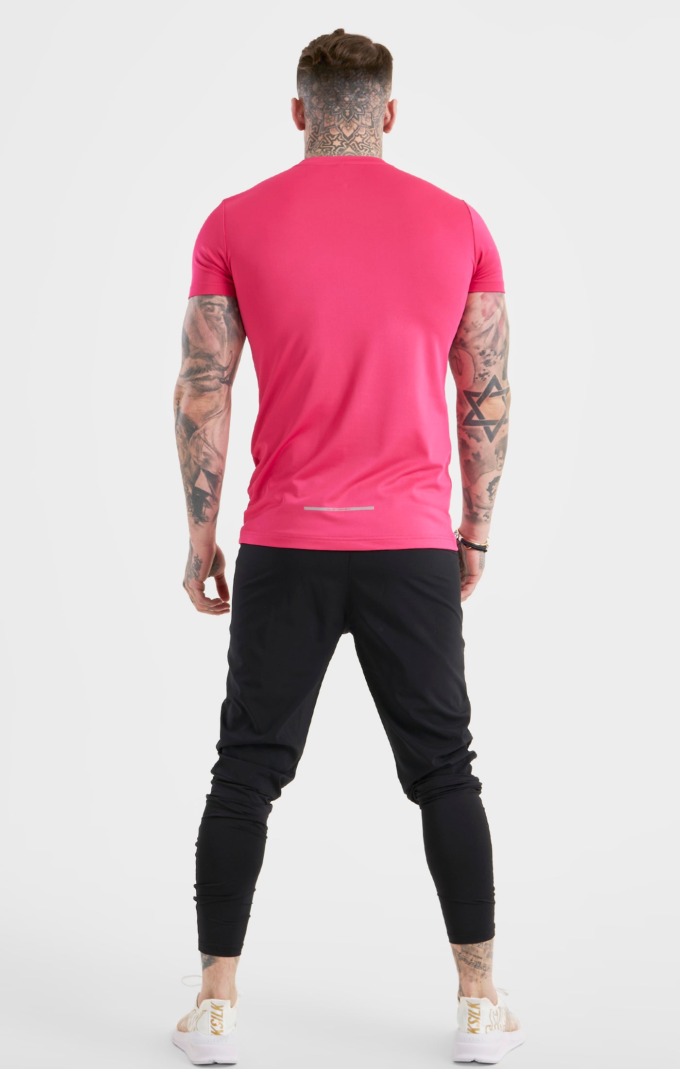 Load image into Gallery viewer, Pink Sports Poly T-Shirt (4)