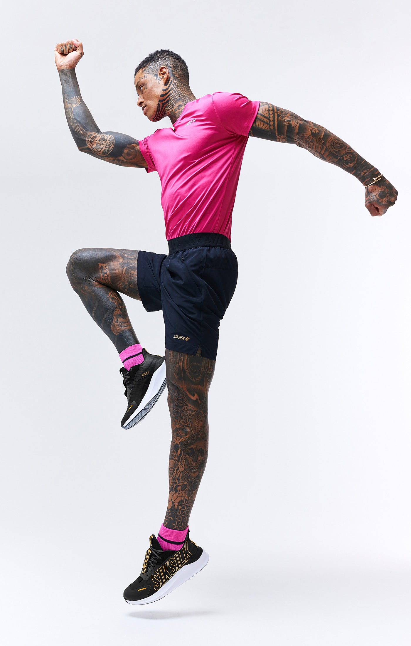 Load image into Gallery viewer, Pink Sports Poly T-Shirt (6)
