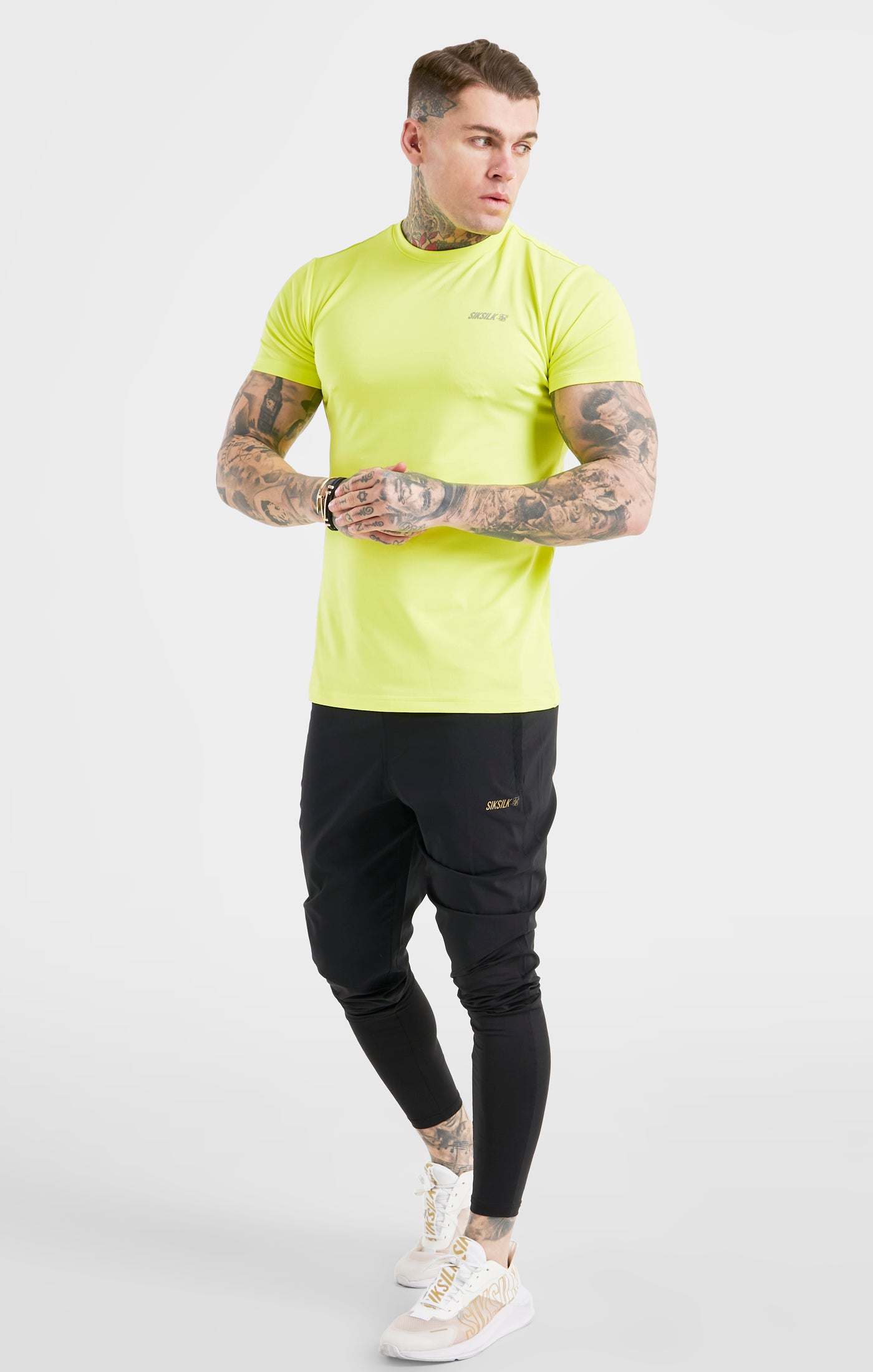 Load image into Gallery viewer, Yellow Poly T-Shirt (2)