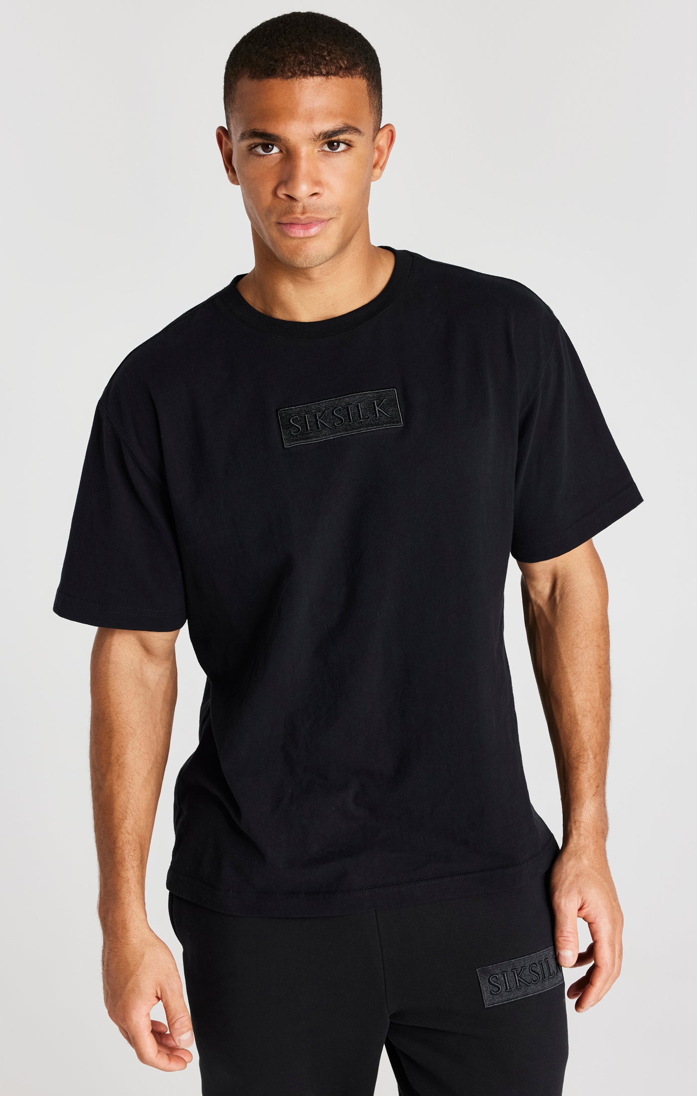 Load image into Gallery viewer, Black Oversized T-Shirt (1)