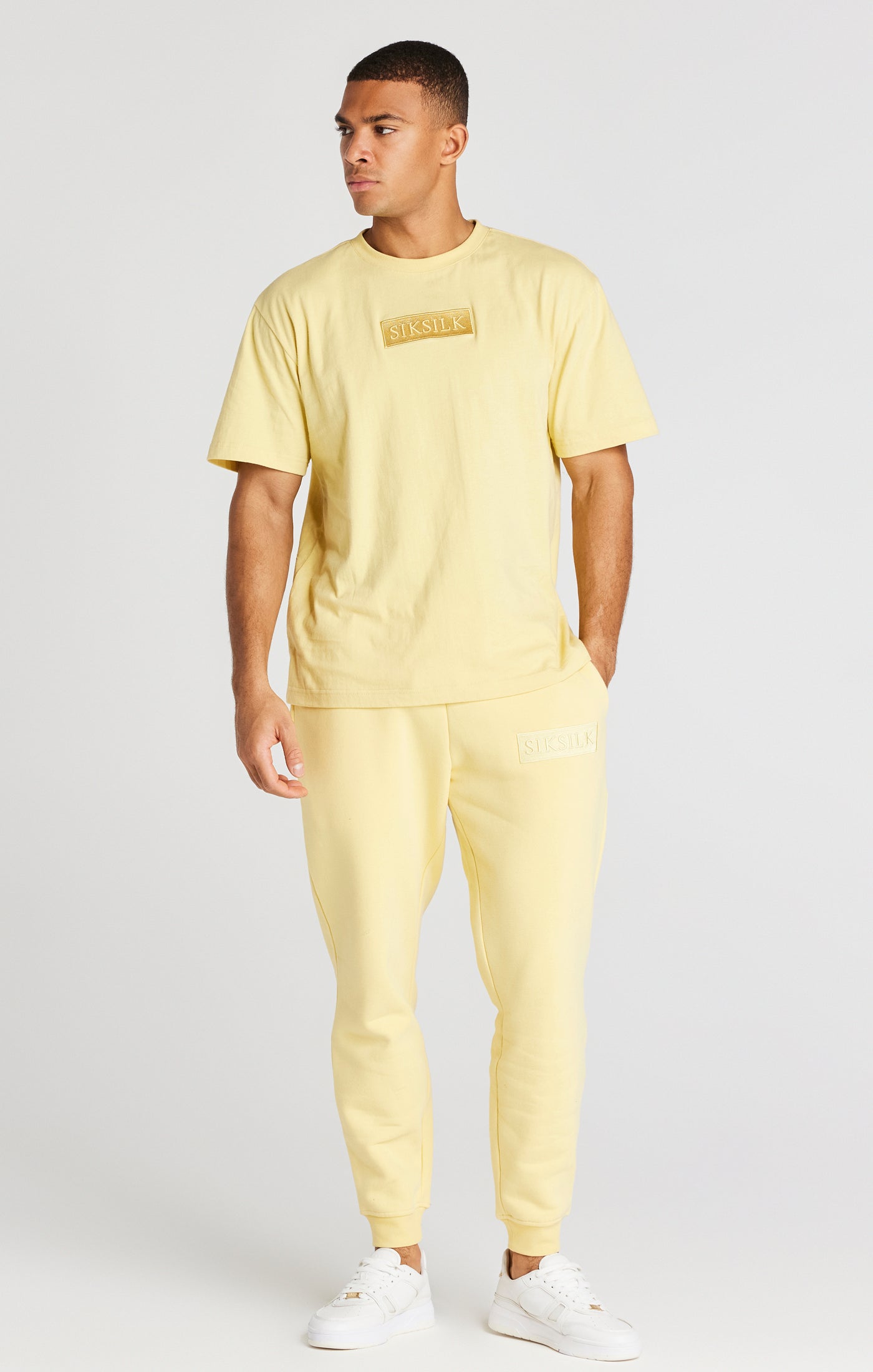 Load image into Gallery viewer, Yellow Relaxed Fit Cuffed Jogger (3)