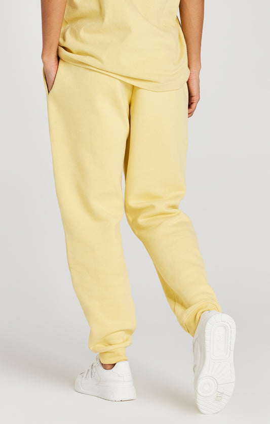 Yellow Relaxed Fit Cuffed Jogger