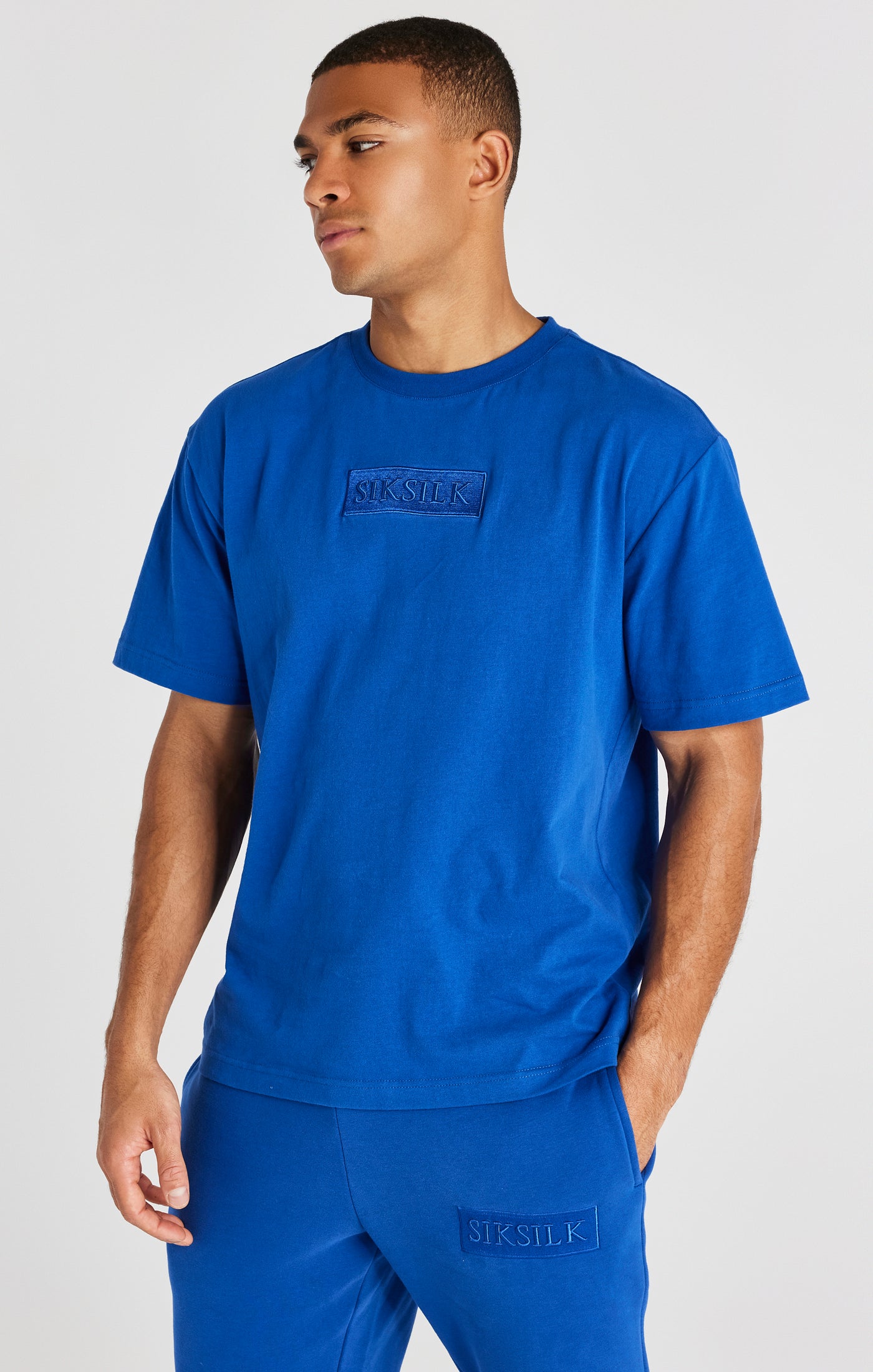 Load image into Gallery viewer, Blue Oversized T-Shirt