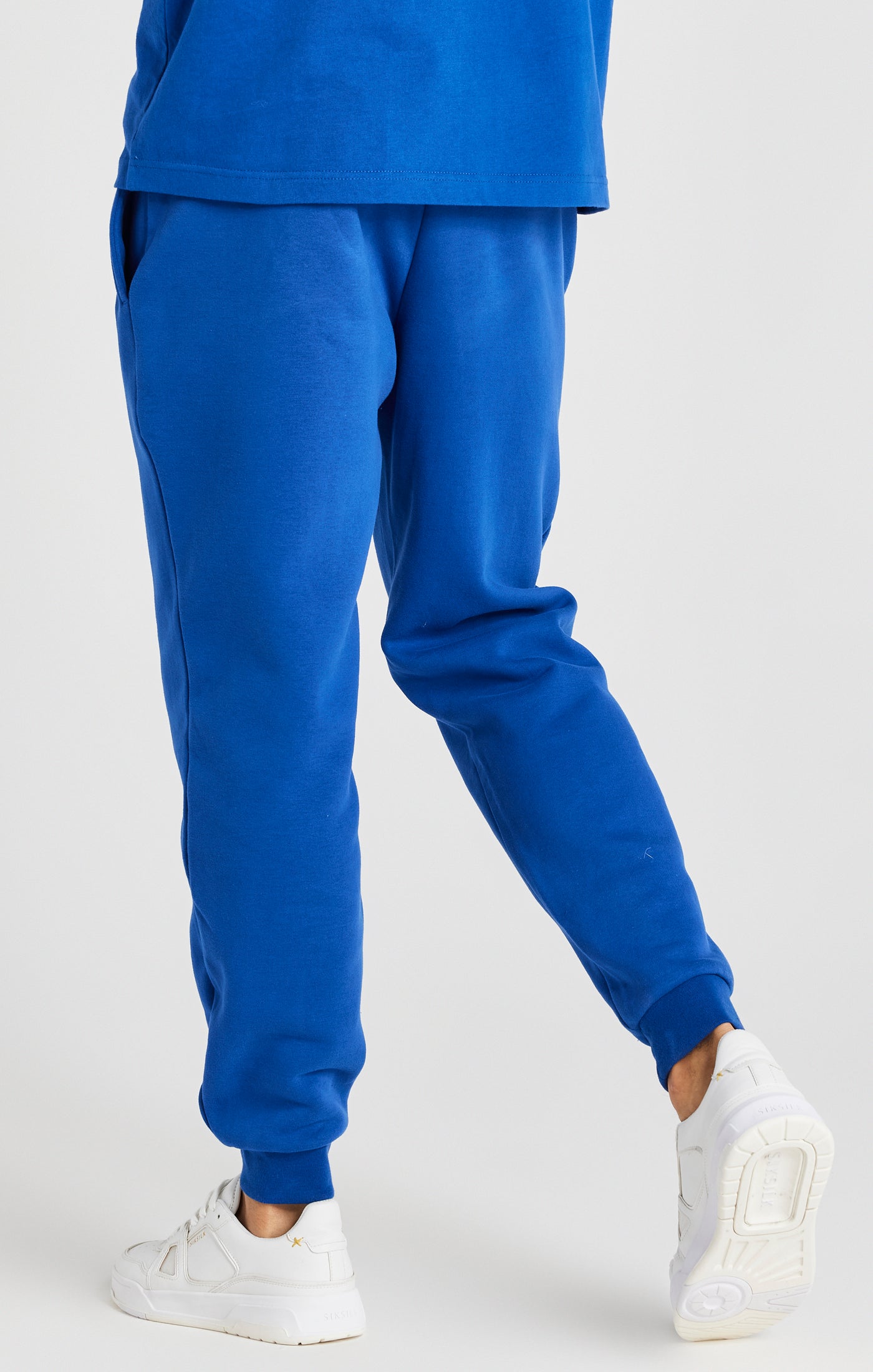Load image into Gallery viewer, Blue Relaxed Fit Cuffed Jogger (3)