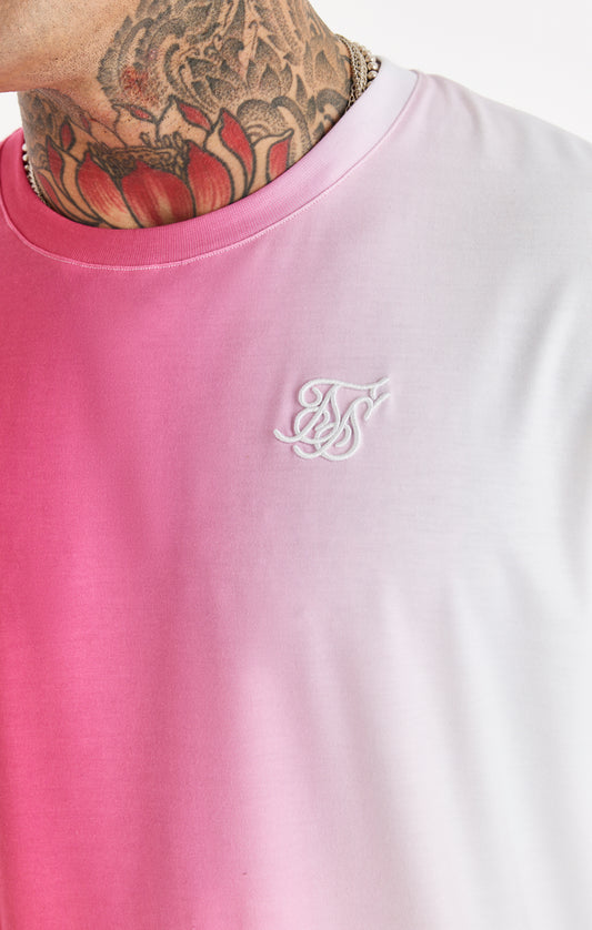Pink Fade Oversized T-Shirt