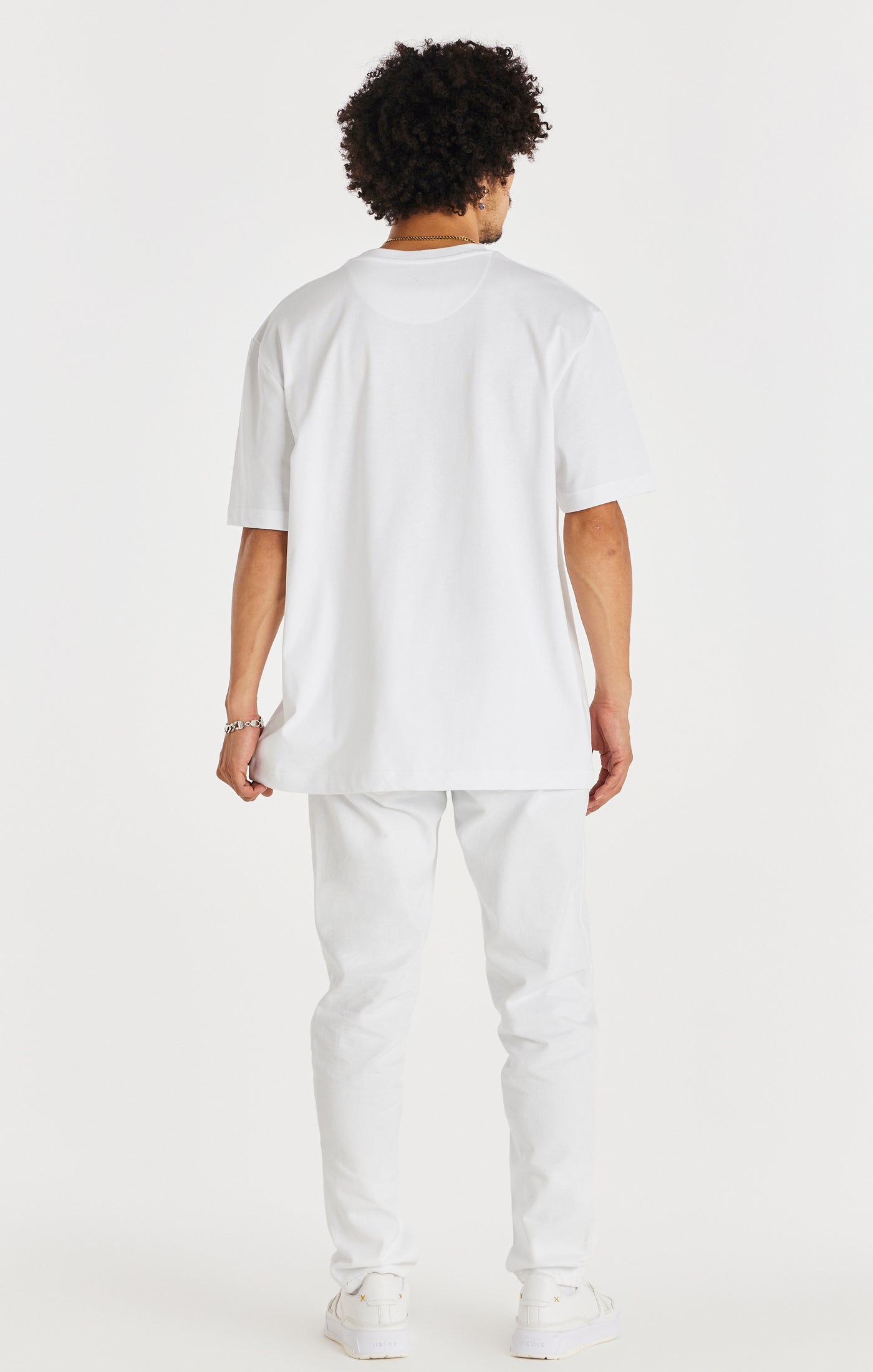 Load image into Gallery viewer, White Straight Cut Denim (5)