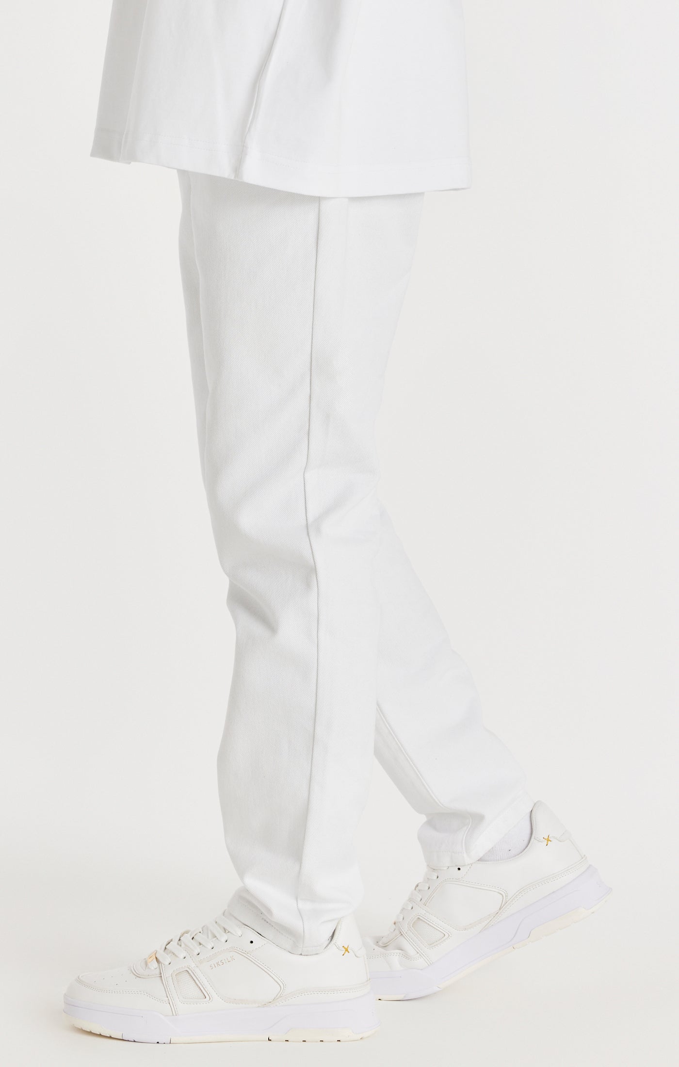 Load image into Gallery viewer, White Straight Cut Denim (1)