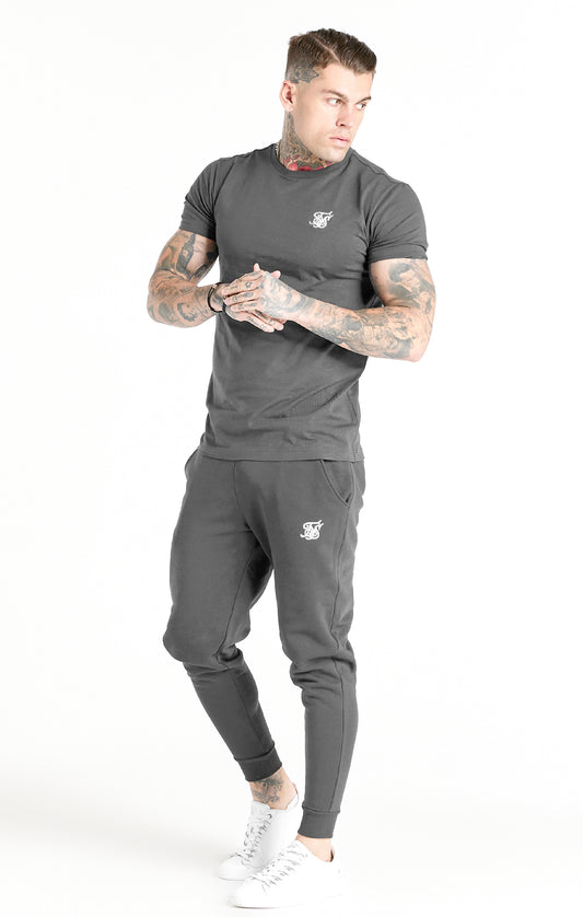 Grey Muscle Fit T-Shirt
