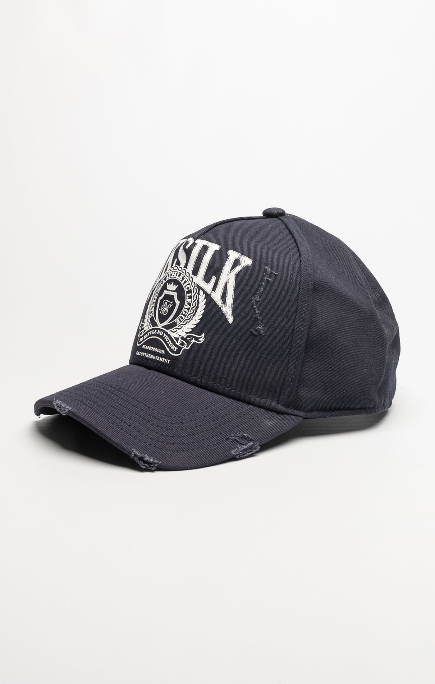 Load image into Gallery viewer, Navy Retro Distressed Trucker Cap (2)