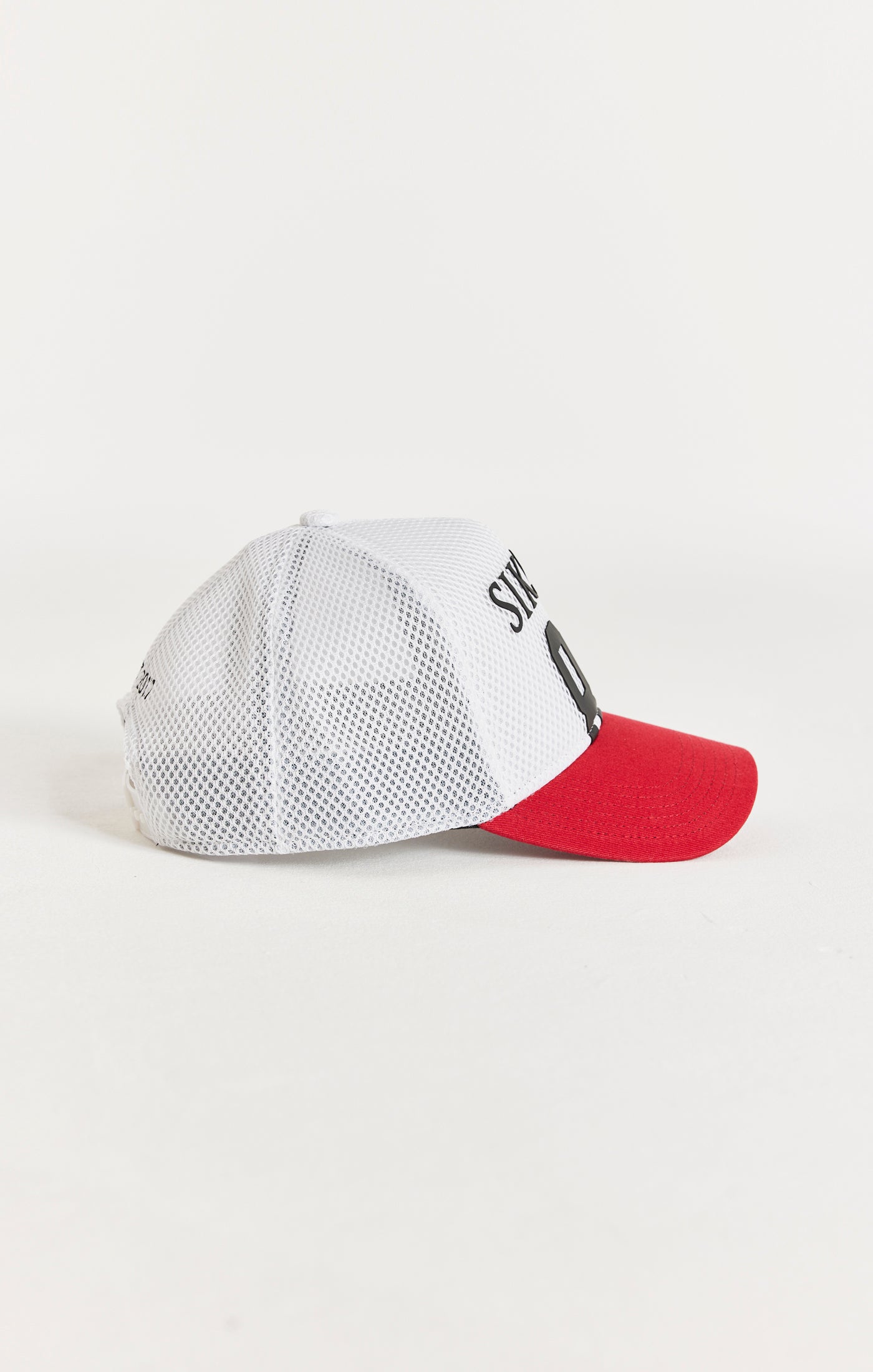 Load image into Gallery viewer, White Full Mesh 89 Trucker Cap (2)