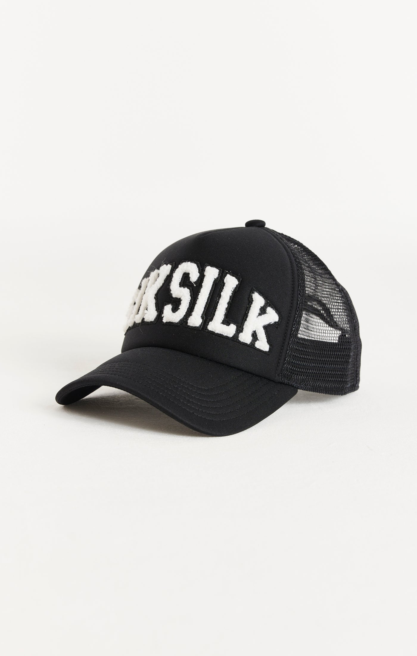 Load image into Gallery viewer, SikSilk Retro Foam Mesh Trucker - Black