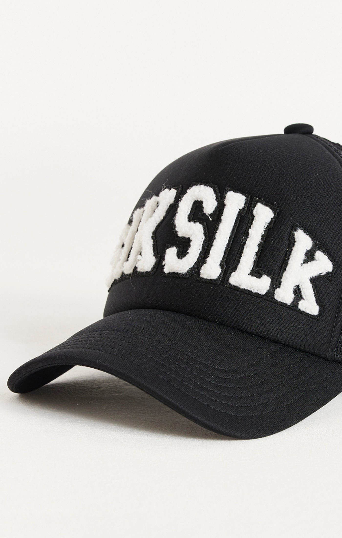 Load image into Gallery viewer, SikSilk Retro Foam Mesh Trucker - Black (1)