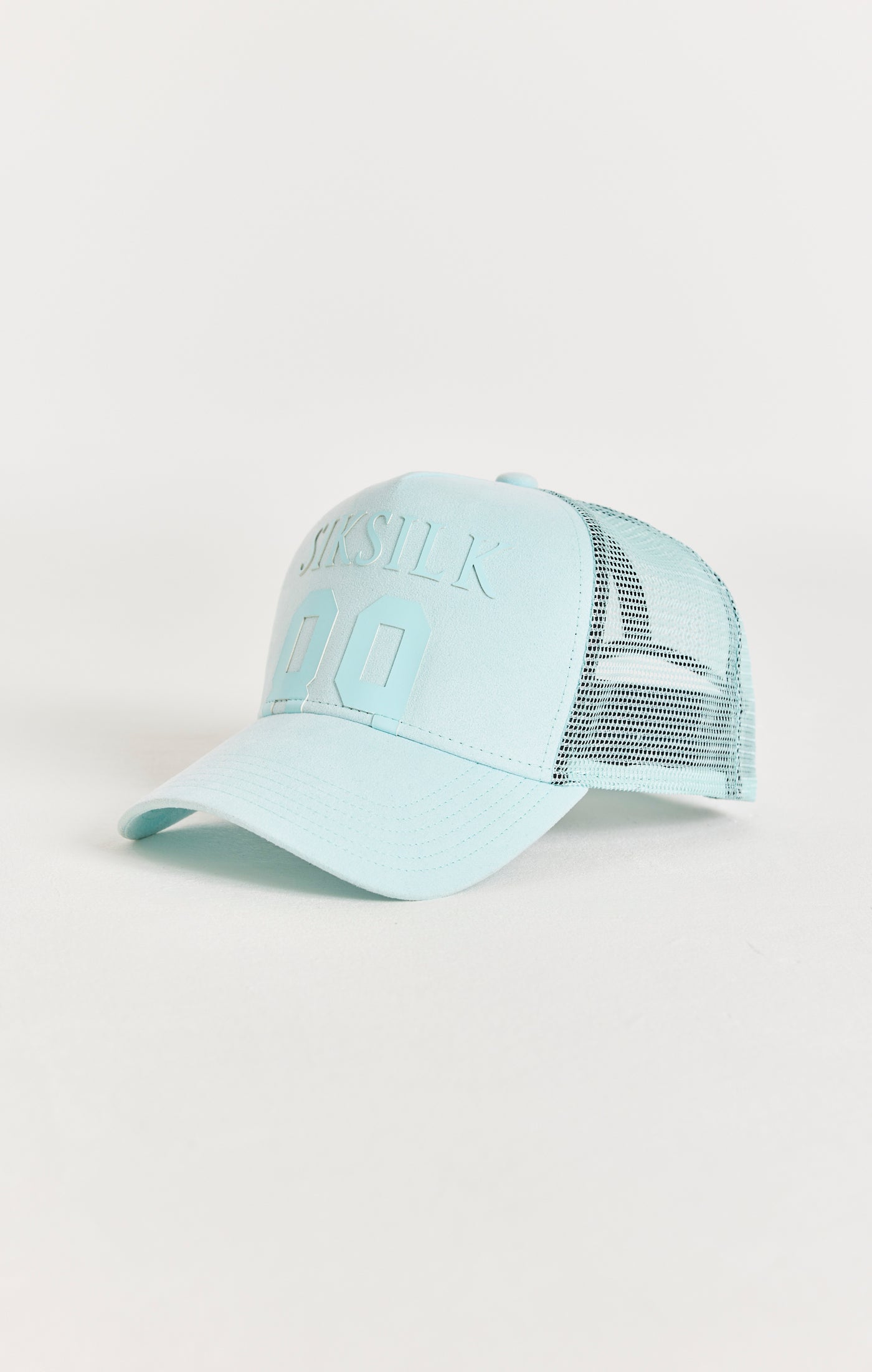 Load image into Gallery viewer, Green Sueded Mesh 89 Trucker Cap