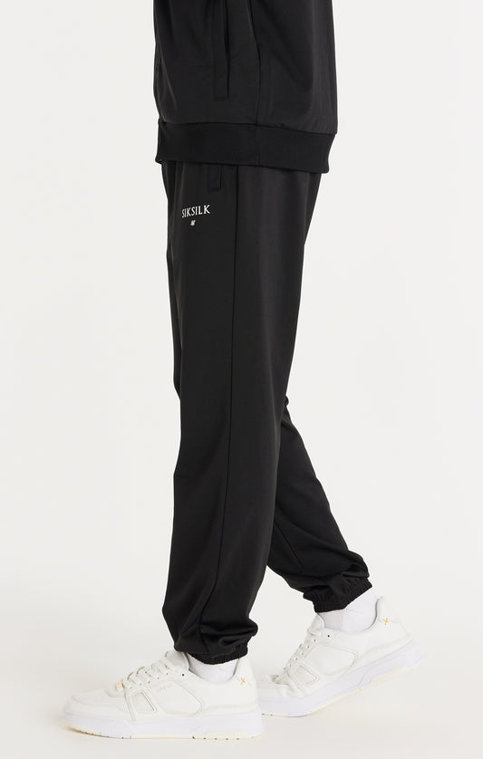 Black Loose Fit Small Cuff Trousers