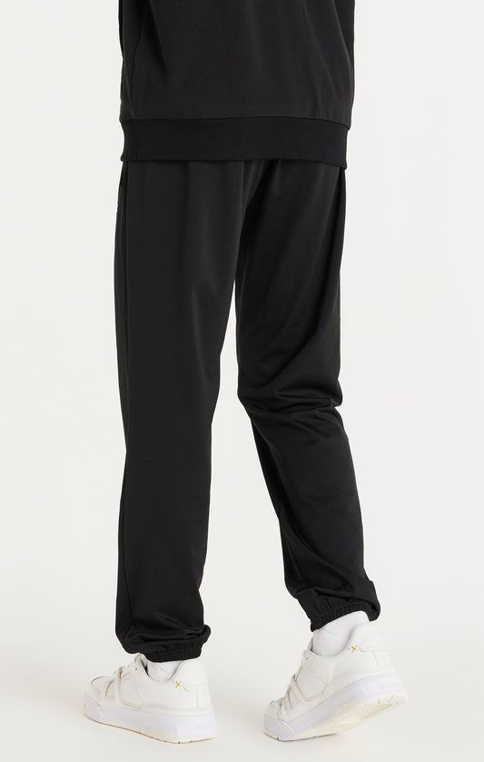 Black Loose Fit Small Cuff Trousers