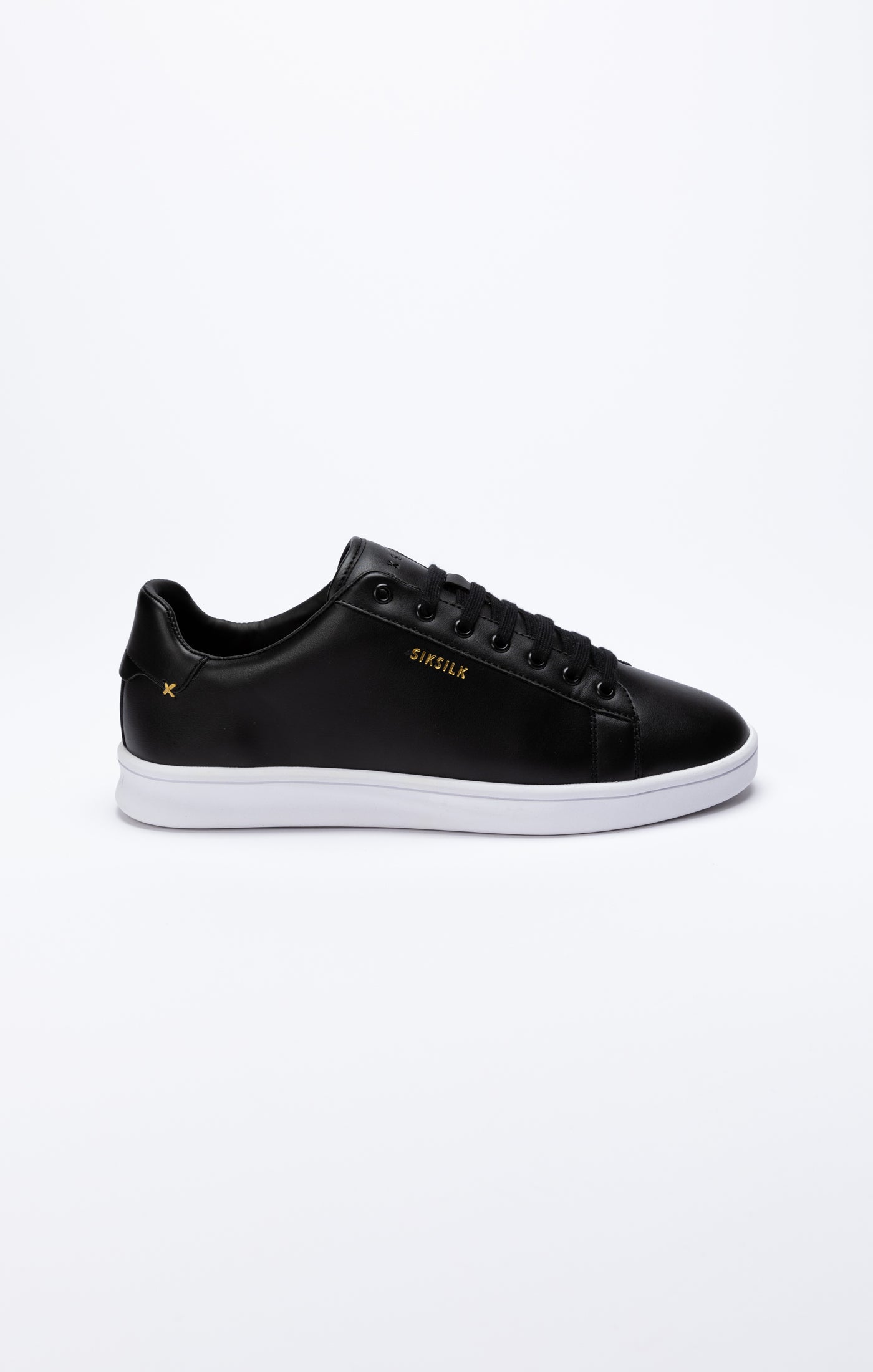 Load image into Gallery viewer, Black Low-Top Casual Trainer