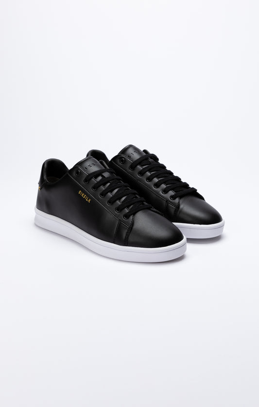 Black Low-Top Casual Trainer