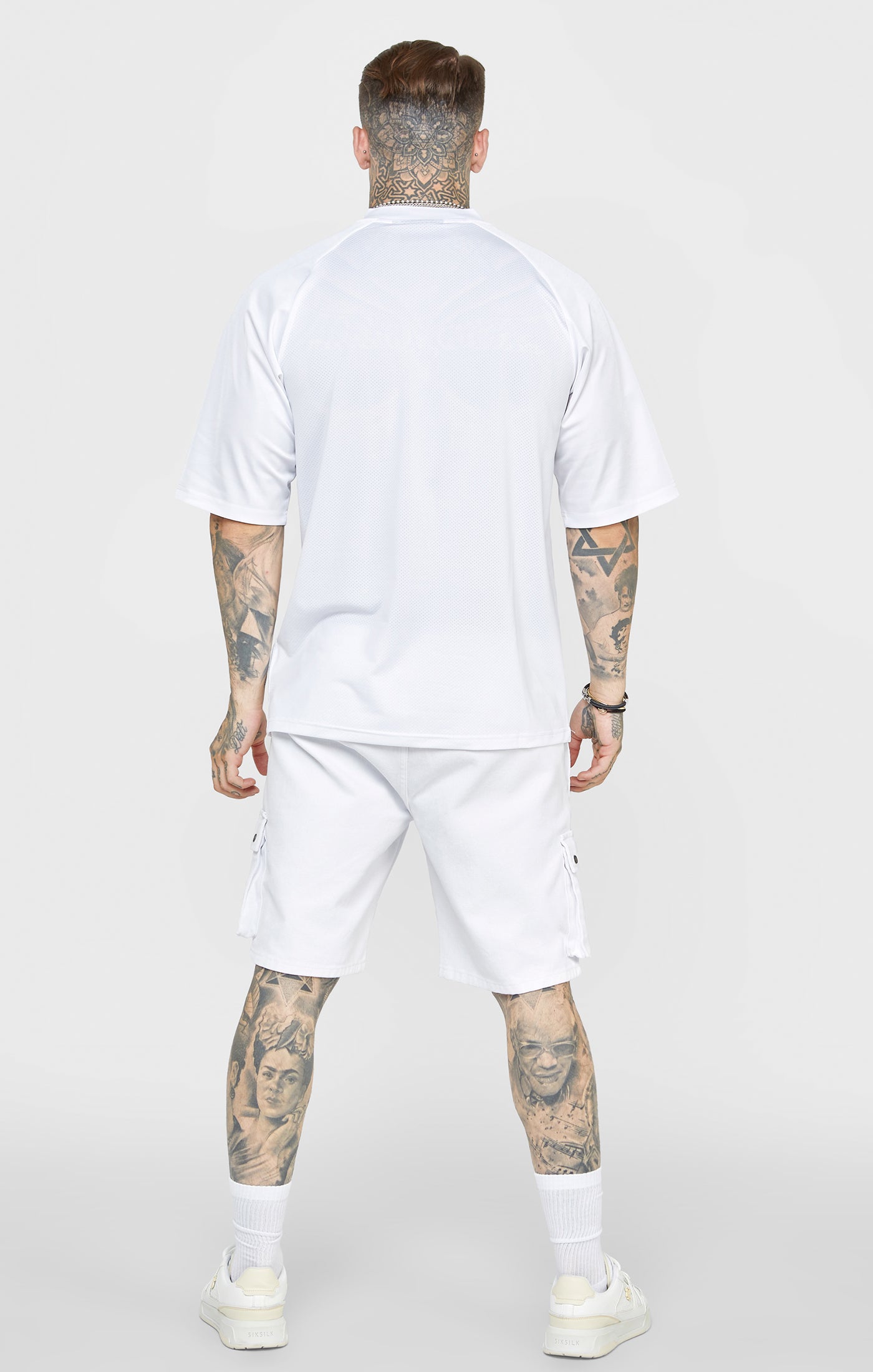 Load image into Gallery viewer, White Retro Oversized T-Shirt (4)