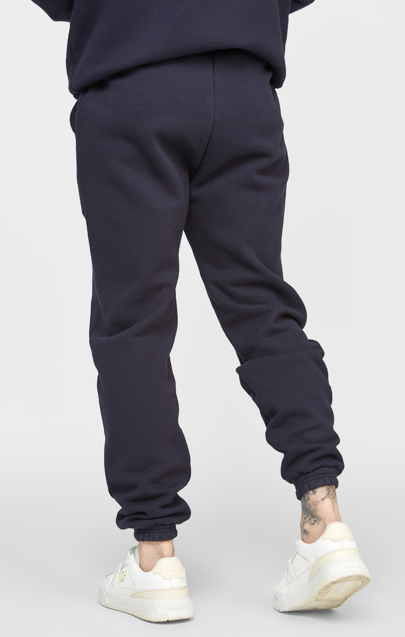 Load image into Gallery viewer, Navy Varsity Anniversary Print Relaxed Fit Jogger (3)